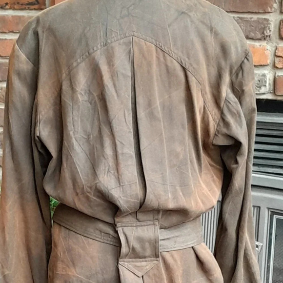 Vintage Metropole Faux Leather Motorcycle Jacket - Picture 7 of 9